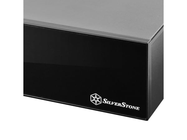 SilverStone MILO ML09 - Tower - mini-ITX - ingen strømforsyning (SFX12V) - svart - USB/lyd