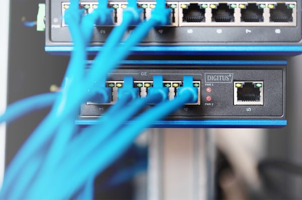 DIGITUS Professional DN-651118 Industrial - Switch - ikke-styrt - 5 x 10/100/1000 - DIN-skinnemonterbar - DC-strøm