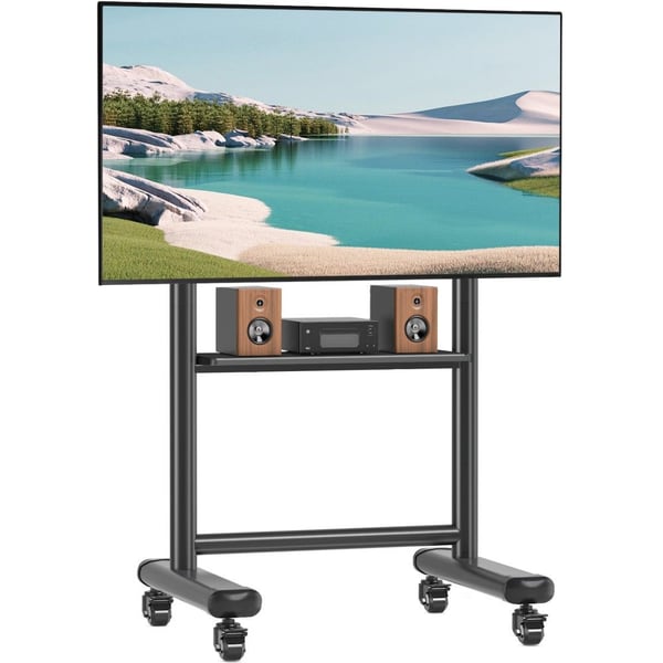 Techly ICA-TR533BK, 152,4 cm (60"), 2,18 m (86"), 68 kg, 100 x 100 mm, 800 x 600 mm, Musta
