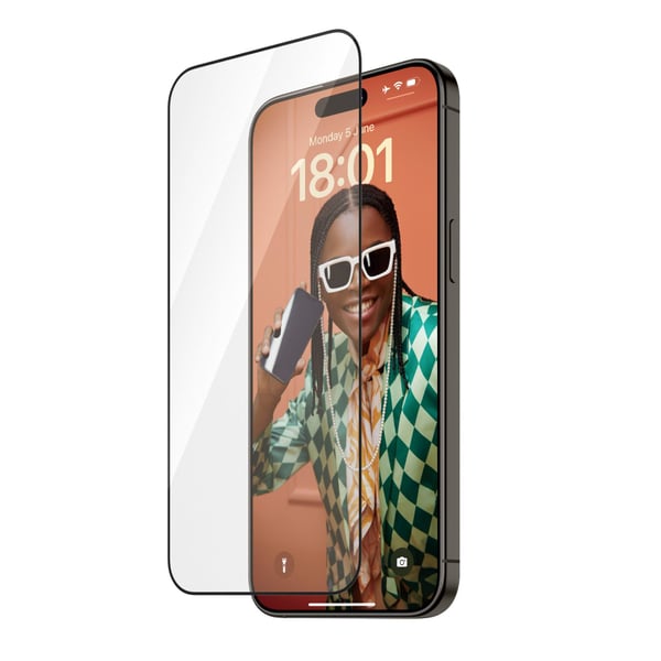 PanzerGlass™ | Ultra-Wide Fit - Skjermbeskyttelse for mobiltelefon - Re:fresh | Apple iPhone 15 Pro Max
