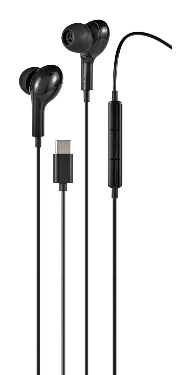 Streetz C220-BLK, Langallinen, Puhelut/Musiikki, 10 g, Kuulokkeet, musta