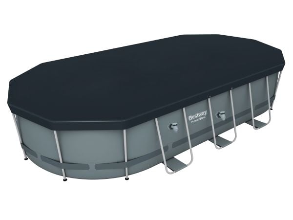 Bestway Levant 56710, 13430 L, kehysallas, tikkaat, ruskea, 89,6 kg