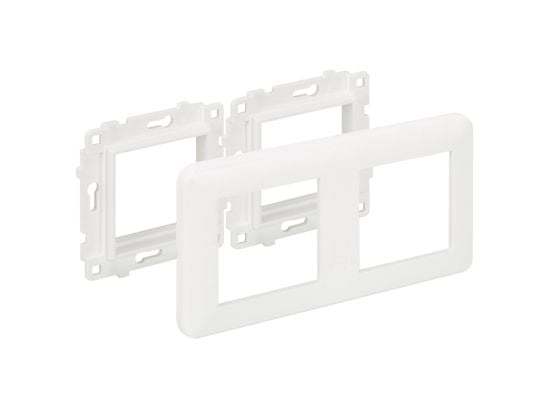 Kontakt-Simon KR445/9, Vit, Plast, 1 styck