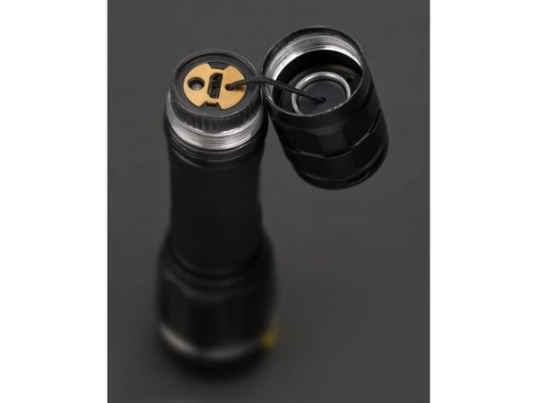 Brennenstuhl 1178600800, Painikkeellinen taskulamppu, Musta, Painikkeet, IP67, 1 lamppua, 1250 lm