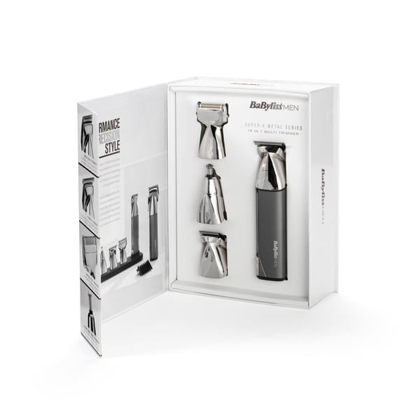 BaByliss Super-X Metal MT996E hiustrimmeri, 15-in-1