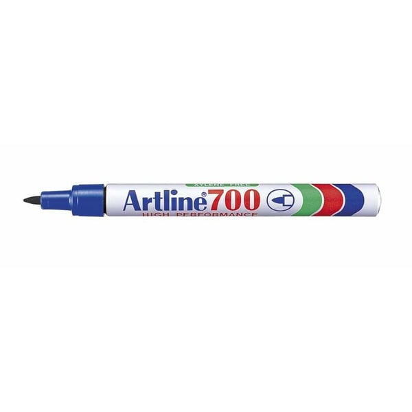 Marker Artline® 700 permanent blå 0,7mm - (12 stk.)