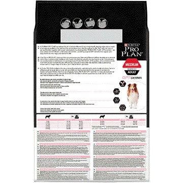 Purina Nestle Purina Pro Plan OPTIDERMA dog adult Medium Sensitive Skin 14 kg, kuivaruoka keskikokoisten rotujen aikuisille koirille, joilla on her...