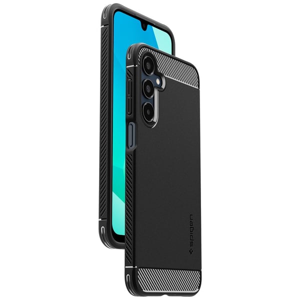 Spigen Rugged Armor, Etui, Samsung, Galaxy A16 (2024), Galaxy A16 5G (2024), 17 cm (6.7"), Sort