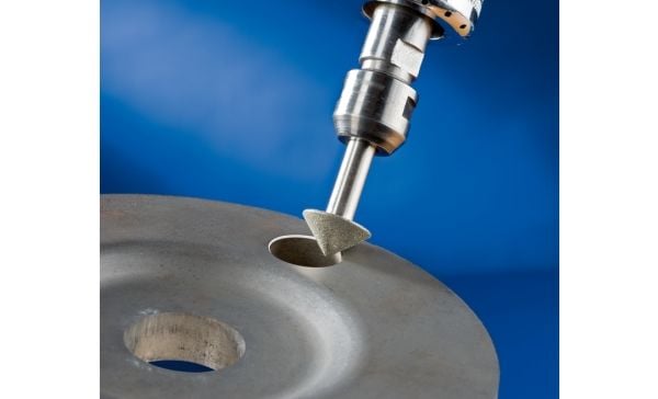 PFERD DSK 15,0-90°/6 D 126, 6 mm, 24 g, 7,5 mm, 23 mm, 101 mm, 21 mm, 21 mm