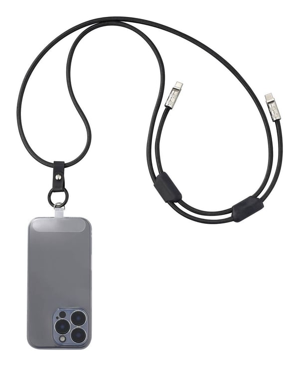Renkforce RF-6721086, 1,5 m, USB C, USB C, USB 2.0, 0,48 Gbit/s, Svart