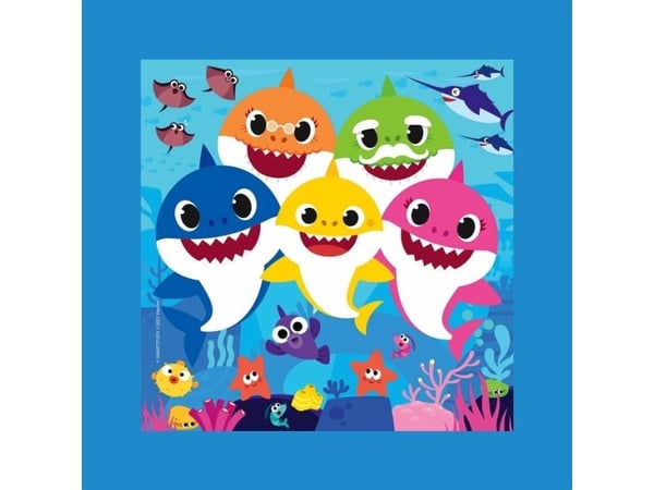 Clementoni puslespill 60 brikker Frame me up Baby Shark 38807