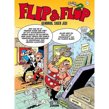 Flip &amp; Flop 51: Kierrätys, sanon minä! | F. Ibáñez | Kieli: Tanska