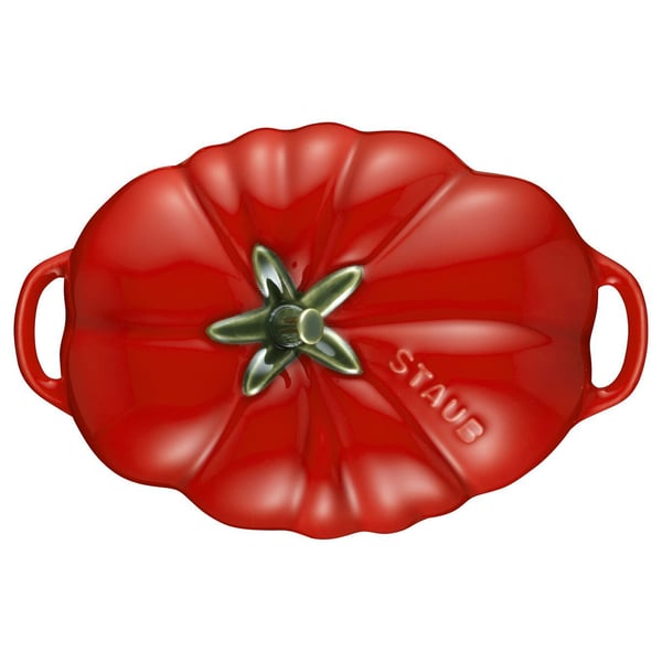 Staub Ceramique, Stekeform, Oval, Keramisk, Keramisk, Rød, Emalje