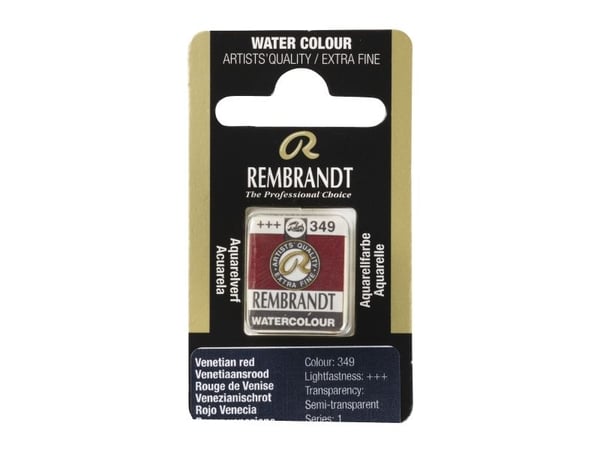 Rembrandt akvarellfarge Pan Venetian Red 349