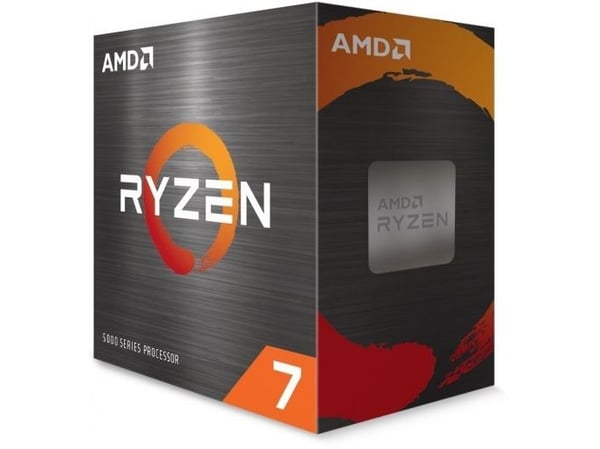 AMD Ryzen 7 5700X - 3.4 GHz - 8-core - 16 tråder - 32 MB cache - Socket AM4 - PIB/WOF