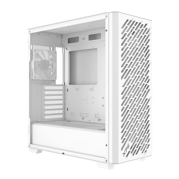 XPG VALOR AIR PRO datorchassi mid tower EATX härdat glas, vit
