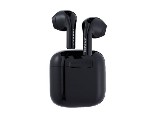Happy Plugs JOY True Wireless-ørepropper med Bluetooth, svart
