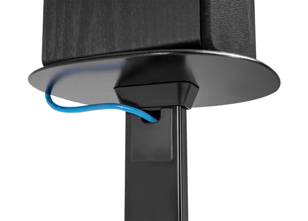 myWall HS 23, Gulv, Plast, Stål, 10 kg, Svart, Gulv, 72,7 cm