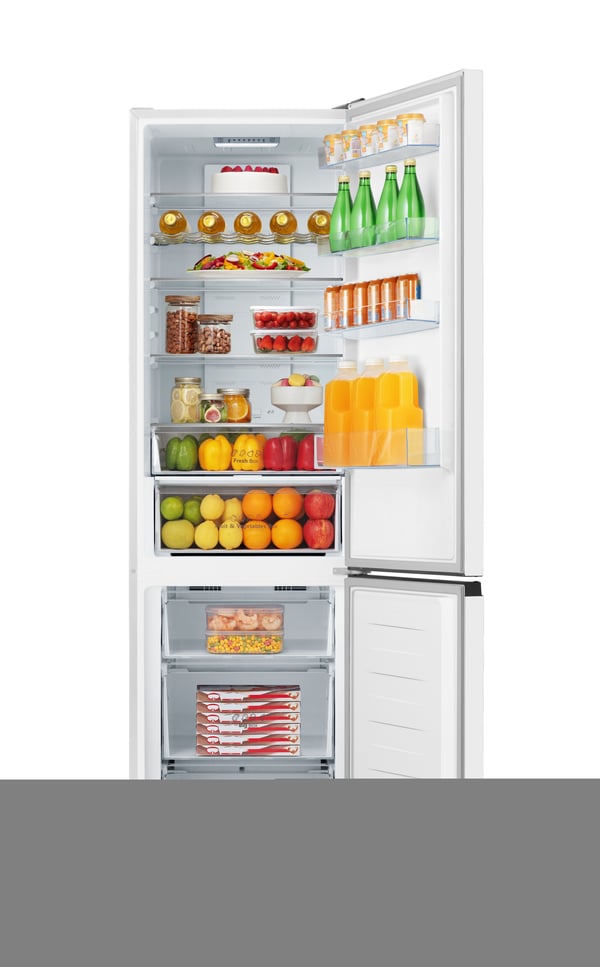 Hisense RB435N4BWE jääkaappipakastin 336 l, energialuokka E, 59,5 cm, valkoinen