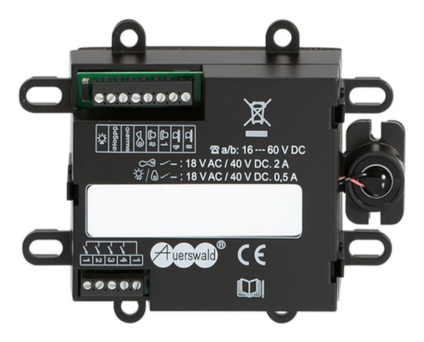 Auerswald TFS-Universal plus 2, Sort, IP20, Plast, DC, 16-60 V, 40 V