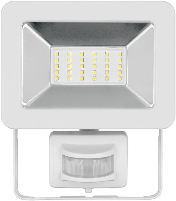 Goobay 53882, Valkoinen, IP44, Alumiini, Lasi, Metalli, Muovi, 0,1 ms, 30 W, LED