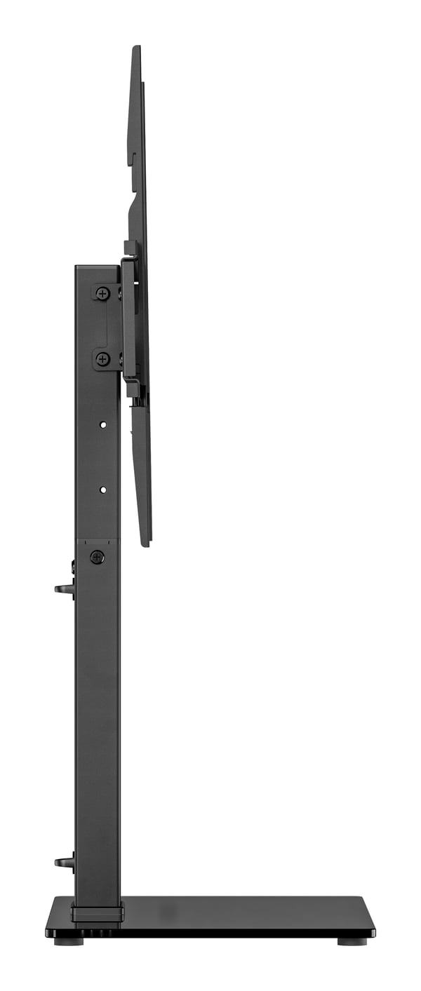 Gembird TVS-D75S-01, 190,5 cm (75"), 75 x 75 mm, 600 x 400 mm, -35 - 35°, Terästä, Muovi, Karkaistu lasi, Musta