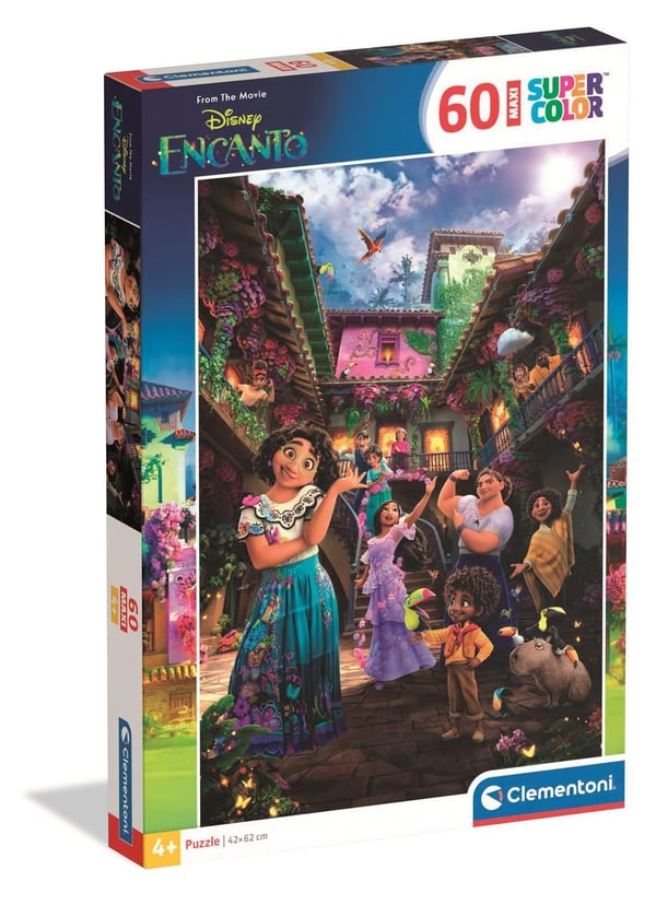 Clementoni Puslespil Maxi Disney Encanto, 60 brikker