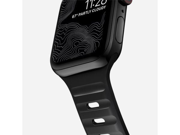 Nomad Sport Strap Apple Watch-armband 49/46/45/44/42 mm vattentätt M/L svart