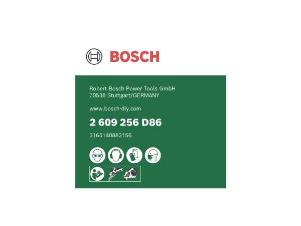 Bosch SAVKLINGE NANO WOOD NOPEUS 65MM