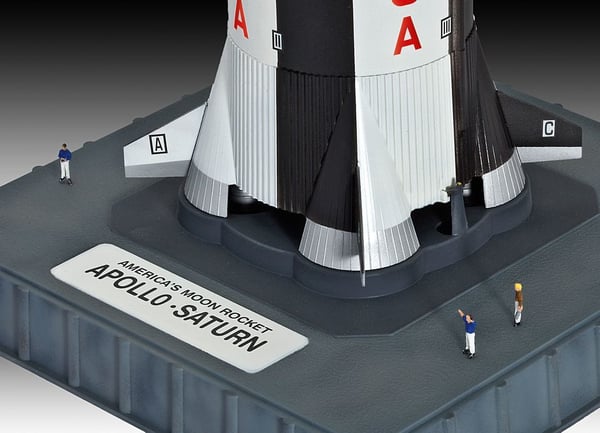 Revell Apollo Saturn V, Rakettmodell, Monteringssett, 1:144, Plast, Pro, 82 stykker