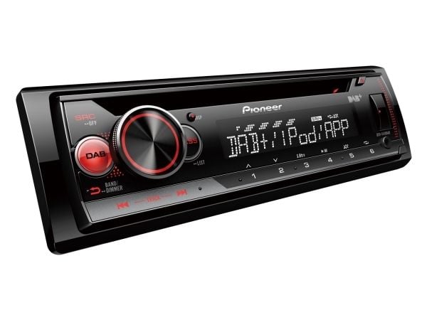 Pioneer DEH-S410DAB - Bil - CD-modtager - korvakäytävään asennettava - Single-DIN - 50 watt x 4