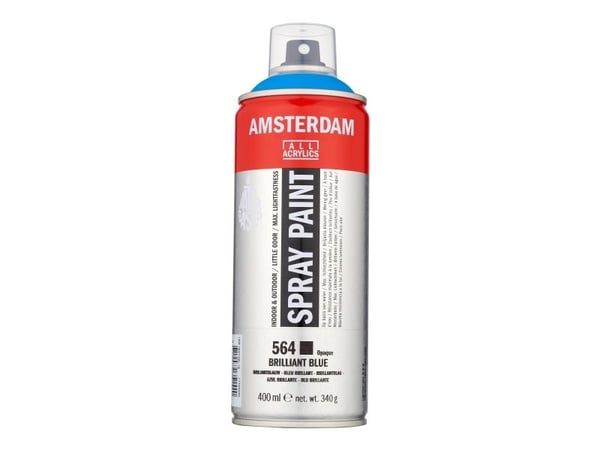 Amsterdam sprayfärg Brilliant Blue 564