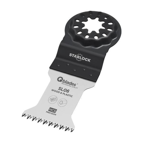QBlades Starlock klinge 35mm Træ/Plast/Gips Japaner