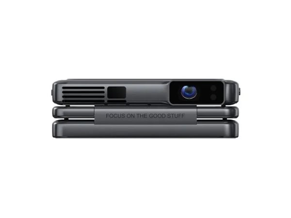 Aurzen ZIP Tri-Fold Portable Mini Projector (Gray)