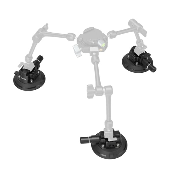 SmallRig 4122C, Imukuppikiinnike, Musta, Akryylinitriilibutadieenistyreeni, Alumiini, Nitriilibutadieenikumi (NBR), Ruostumaton teräs, 50 kg, 1/4-2...