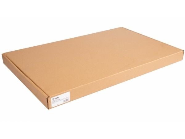 Equip EZVS-19-1-10-B, jalustahylly, musta, 100 kg, 1U, Turkki, 48,3 cm (19")