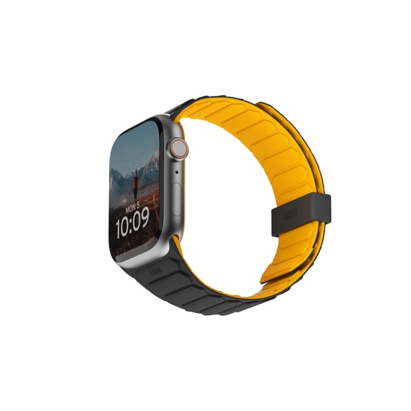 Urban Armor Gear 194161118240, Kellon hihna, Apple, Watch Series 1-3 42mm, Series 4-6 & SE 44mm, Series 7-9 45mm, Ultra 1-2 49mm., Silikoni