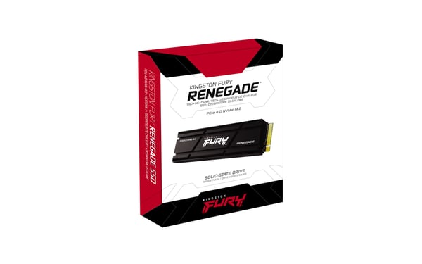 Kingston | FURY Renegade - SSD - 1TB - intern - M.2 2280 - PCIe 4.0 x4 (NVMe) | Integreret kjøleribbe