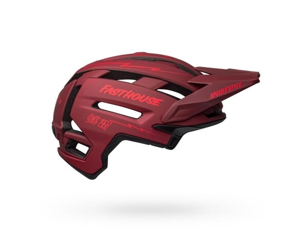 Bell Helmets Super Air R Spherical, Umpikypärä, In-mold -valmistus, Kypärän visiiri, Matta