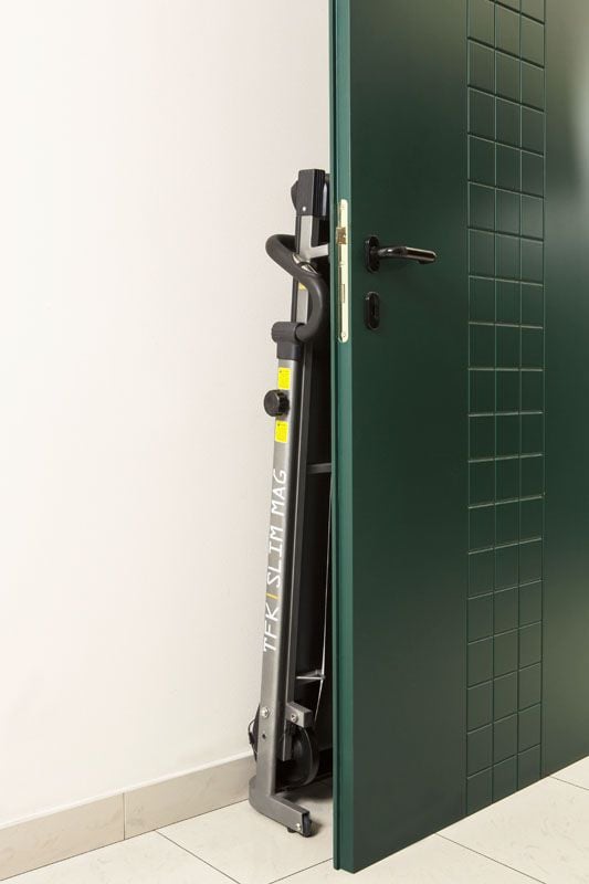 Everfit TFK Slim Mag, 100 kg, Kalorier, Distanse, Hjerte rytme, Hastighet, Tid, Håndgrepssensorer, LCD, 380 x 1020 mm, 620 mm