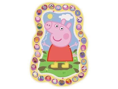 Ravensburger Peppa Pig Shaped Floor, 24 styck, Tecknade serier, 3 År