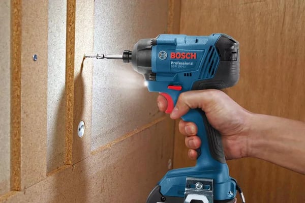 Bosch 0 601 9G5 123, Slagtrekker, Svart, Blå, 1/4", 3600 RPM, 160 Nm, 2800 RPM