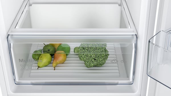 Bosch KIV86NSE0 kombiskap 267 l, integrert, energiklasse E, hvit
