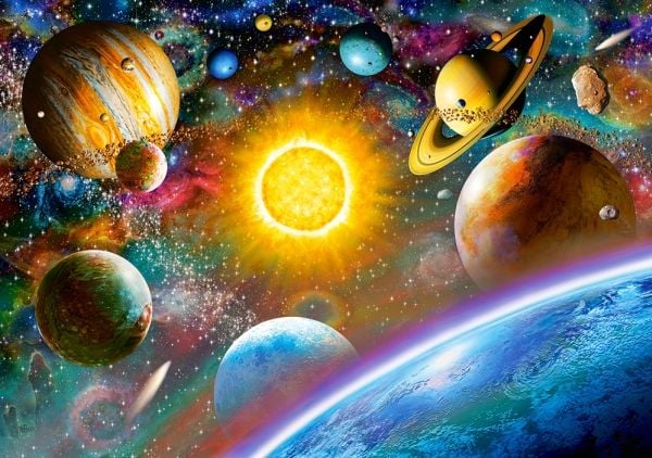 Castorland Outer Space 500 pcs, 500 stykker, Verdensrommet, 9 år