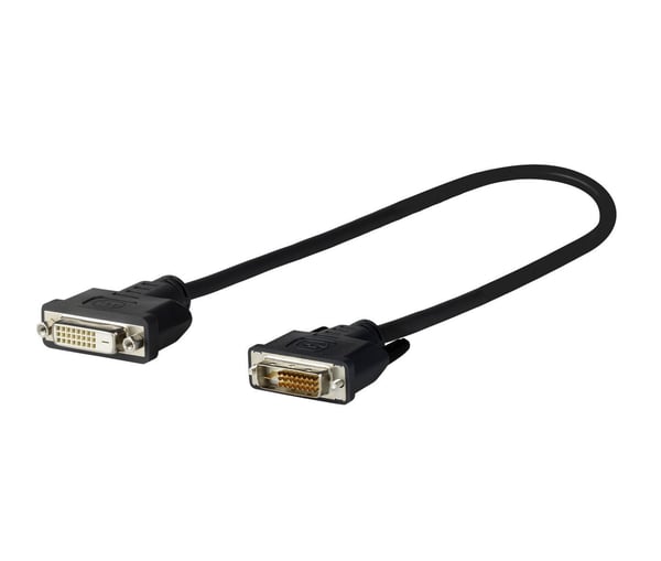 VivoLink Pro - DVI-adapter - DVI-D (hane) till DVI-D (hona) - 20 cm