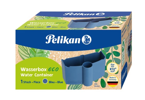 Pelikan eco, Blå, Plast, Tyskland, Boks, 1 stykker