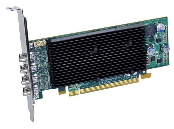 Matrox M9148 - Grafikkort - M9148 - 1 GB - PCIe x16 låg profil - 4 x Mini DisplayPort