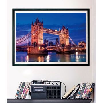 Clementoni Puslespil HQC Tower Bridge at Night, 1000 brikker