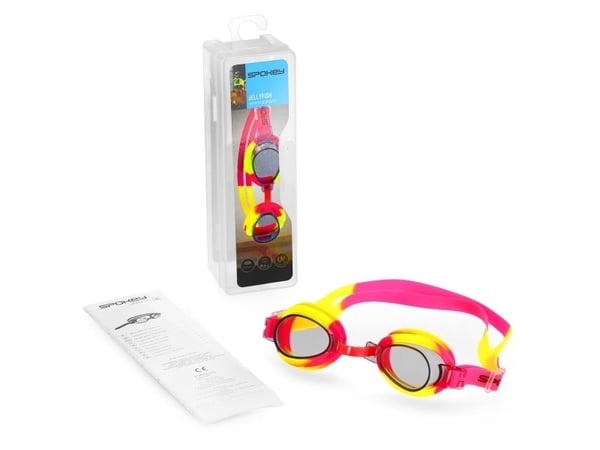 Spokey 84107, Unisex, En Størrelse, Rosa, Gult, Silikon, Grå, Polykarbonat
