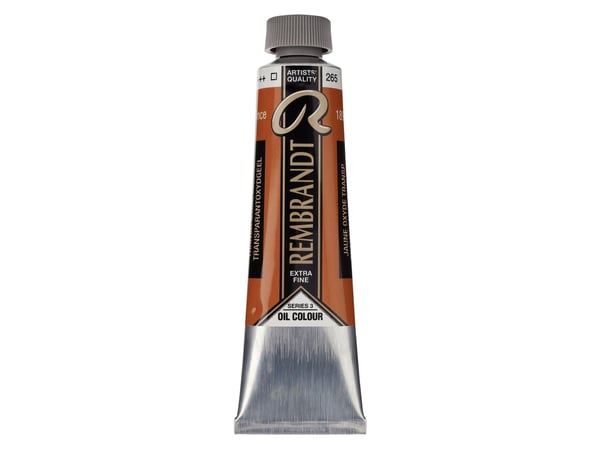 Rembrandt oljemaling rør Transparent Oxide Yellow 265